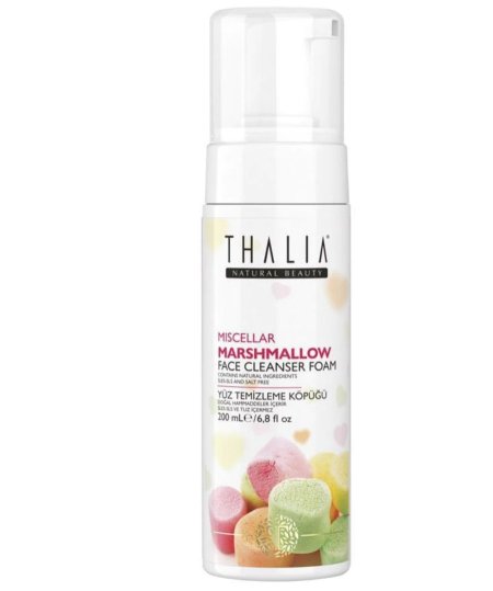 Thalia Natural Beauty Micellar Marshmallow Face Cleanser Foam - رغوة تنظيف الوجه الميسيلار بالمارشميلو من Thalia