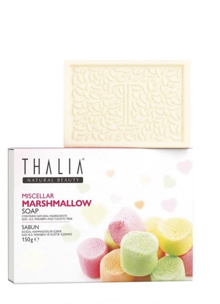 Thalia Natural Beauty Micellar Marshmallow Soap - صابون الميسيلار بالمارشميلو من Thalia