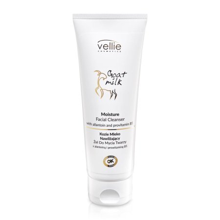 Vellie Goat Milk Moisture Facial Cleanser - غسول ترطيب الوجه بحليب الماعز من Vellie