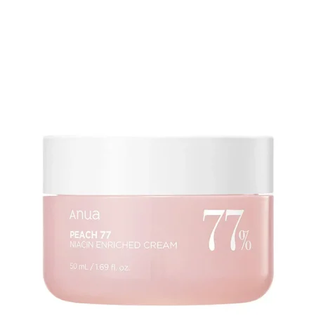 ANUA PEACH 77 NIACIN ENRICHED CREAM كريم النايسنمايد بخلاصه الخوخ