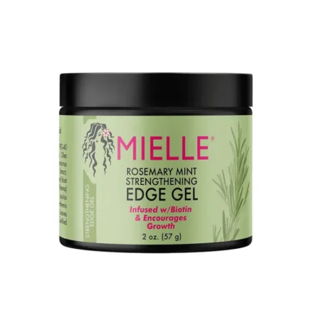 ميلي جل تقوية حواف الشعر بالنعناع وإكليل الجبل 57جرام - Mielle Organics Rosemary Mint Strengthening Edge Gel