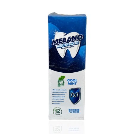 Melano Mouth Wash Cool Mint - غسول الفم بالنعناع البارد من ميلانو