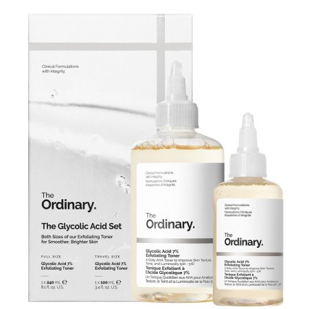 The Ordinary Glycolic Acid 7% Toning Solution – Twin Set-تونر بحمض الجليكوليك بنسبة 7% من The Ordinary - مجموعة مزدوجة