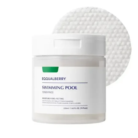 Eqqualberry Swimming Pool Toner Pads – بادز تونر إيكوال بيري لترطيب وتهدئة البشر
