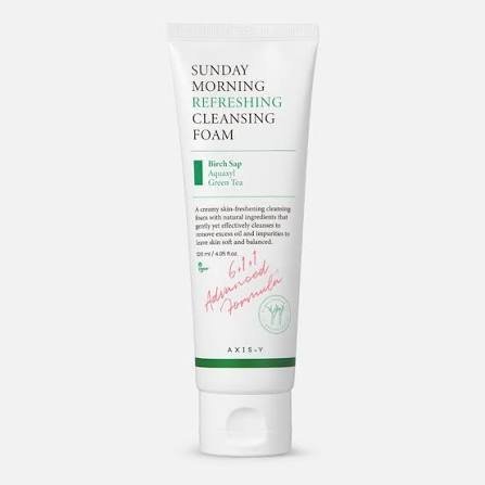 غسول فوم المنعش  :  Axis-Y Sunday Morning Refreshing Cleansing Foam
