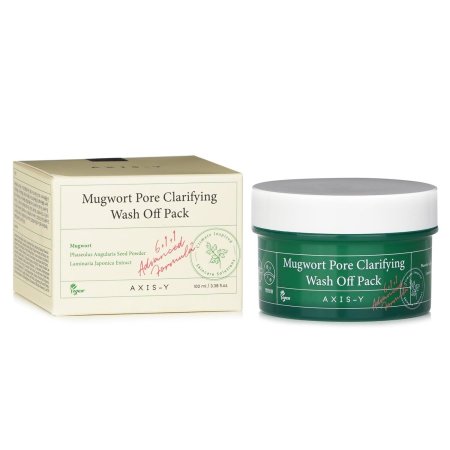 ماسك موغوورت لتنقية المسام  :  Axis-Y Mugwort Pore Clarifying Wash Off Pack
