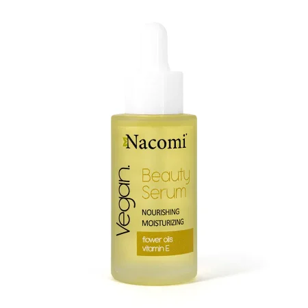 Nacomi Vegan Beauty Serum Nourishing Moisturizing 40ml - سيروم نوريشينغ مورشريزينغ النباتي من Nacomi