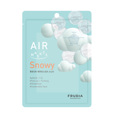 قناع الوجه Air Mask 24 Snowy من فروديا -Frudia