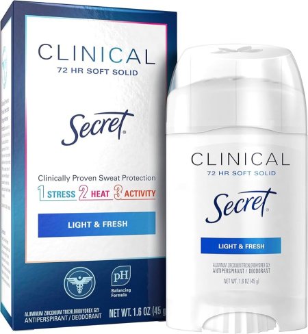 مزيل عرق قوي Secret Clinical Strength Soft Solid