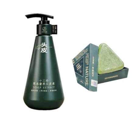 بكج الديتوكس الأخضر لفروة الرأس