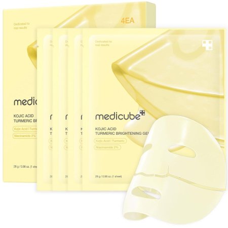 medicube Kojic Acid Turmeric Brightening Gel ماسك التفتيح بحمض الكوجيك