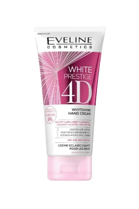كريم تفتيح اليدين وايت بريستيج 4D من Eveline Cosmetics
