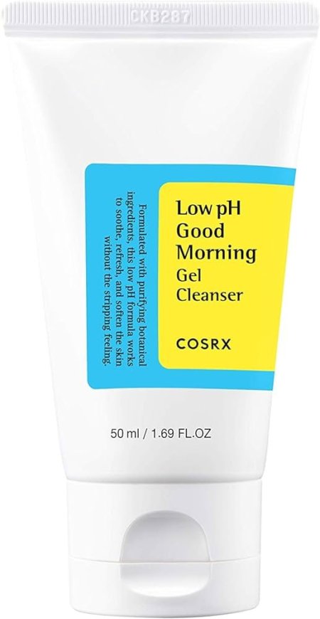 COSRX Low pH Good Morning Gel Cleanser 50ml - غسول جل صباح الخير منخفض الحموضة من COSRX 50 مل