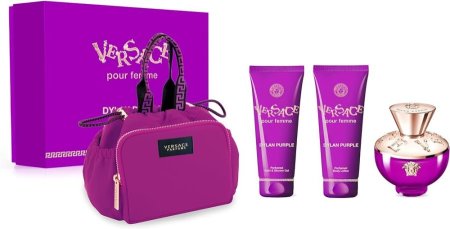 Dylan Purple Pour Femme By Versace 4 Pcs Gift Set