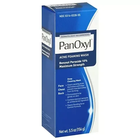 PANOXYL 10% Benzoyl Peroxide Foaming Wash