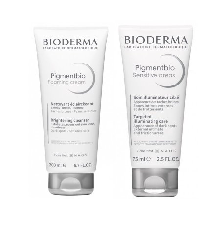 ثنائي التفتيح من بيوديرما-Bioderma Sensitive & Bright Duo
