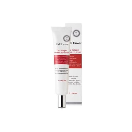 ميدي فلاور كريم العين بالكولاجين لمكافحة التجاعيد – 40 مل MEDI FLOWER GOLLAGEN WRINKLE EYE CREAM 40 ML