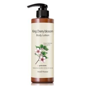 لوشن الجسم بزهر الكرز الملكي Medi Flower King Cherry Blossom Body Lotion – 500ml