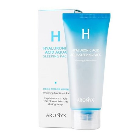 أرونيكس ماسك النوم بحمض الهيالورونيك – ترطيب عميق للبشرة 100 مل ARONYX HYALURONIC ACID AQUA SLEEPING PACK100ml