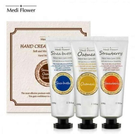 مجموعة كريمات اليدين Medi Flower Special Hand Cream Set – 3 قطع