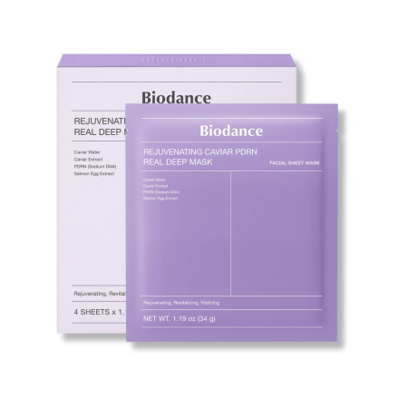 ماسك الكافيار وPDRN للتجديد العميق للبشرة من Biodance Biodance Rejuvenating Caviar PDRN Real Deep Mask