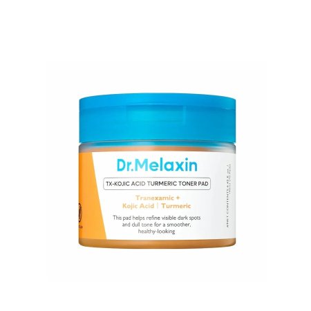 تونر بادز د. ميلاكسين بالكوجيك أسيد والكركم لتفتيح البشرة  Dr. Melaxin TX-Kojic Acid Turmeric Toner Pad