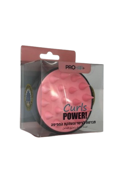 فرشاة سيليكون لفروة الرأس  CURL POWER PRO HAIR+