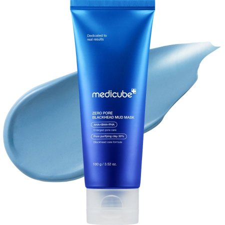 Medicube ZERO PORE BLACKHEAD MUD MASK ماسك الطين لإزالة الرؤوس السوداء وتنظيف المسام ميديكيوب