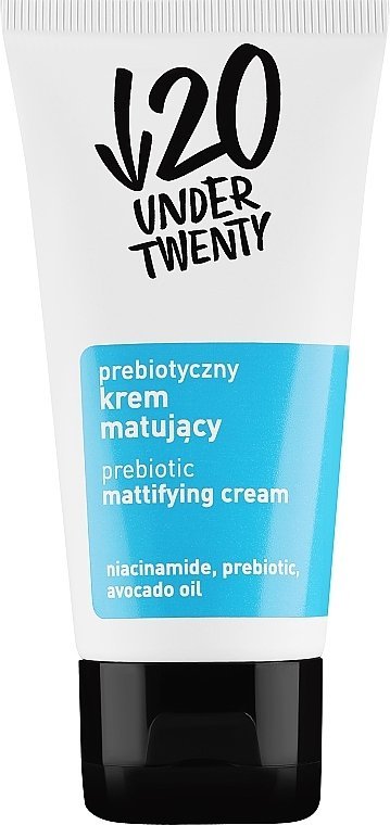 Under Twenty Anti! Acne Mattifying Probiotic Face Cream-كريم بروبيوتيك للوجه مُزيل لمعان البشرة، مضاد لحب الشباب،اندرتوينتي