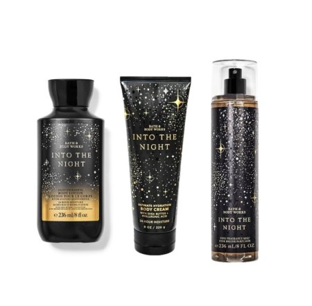 Bath & Body Works Into The Night Body Care Collection