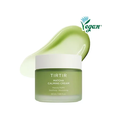 كريم تيرتير الماتشا المهدئ والمرطب للبشرة الحساسة  :  TIRTIR Matcha Calming Cream