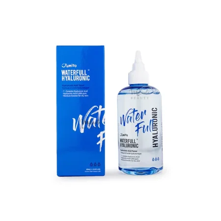 تونر جوميسو المرطب بحمض الهيالورونيك لترطيب عميق للبشرة  :  Jumiso Waterfull Hyaluronic Acid Toner