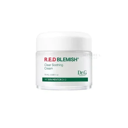 كريم المهدئ والمرطب للبشرة الحساسة من دكتور جي  :  Dr.G R.E.D Blemish Clear Soothing Cream