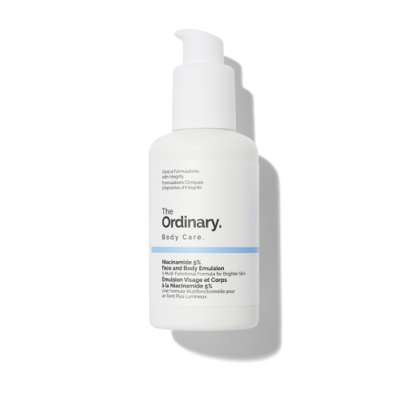 ذا أورديناري نياسيناميد 5% للوجه والجسم لتوحيد لون البشرة  :  The Ordinary Niacinamide 5% Face & Body Emulsion
