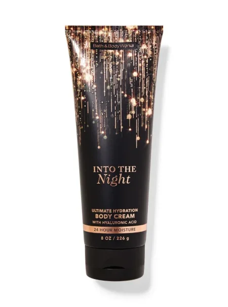 كريم ترطيب الجسم من باث اند بودي-  into the night Ultimate Hydration Body Cream Bath and Body