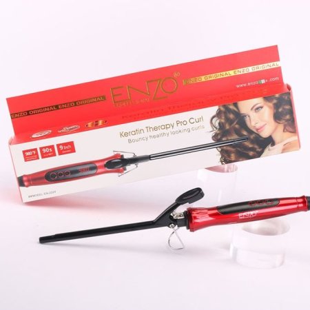 ENZO PROFESSIONAL Fer À Boucler Keratin Therapy Pro Curl-فير تجعيد الشعر الاحترافي من إينزو كيراتين ثيرابي برو كيرل