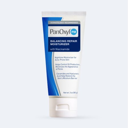 PanOxyl PM Balancing Repair Moisturizer PM,85g بانوكسيل مرطب ليلي بالنياسيناميد للبشرة الدهنية و المعرضة للحبوب