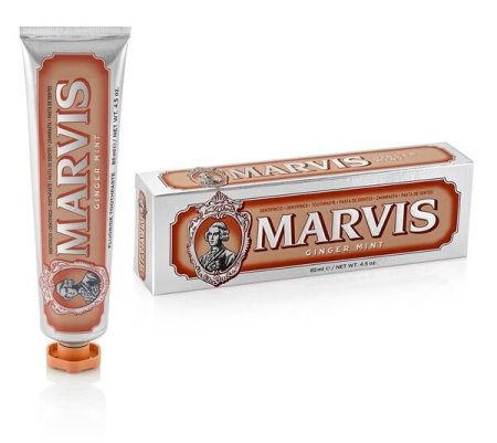 معجون أسنان مارفيس بالنعناع والزنجبيل (٧٥ مل) Marvis Ginger Mint Toothpaste (75ml)