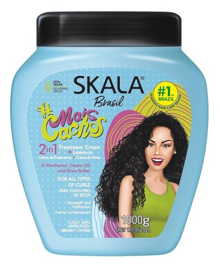Skala Mais Cachos Hair Mask ماسك وليف إن للشعر الكيرلي والويفي من سكالا