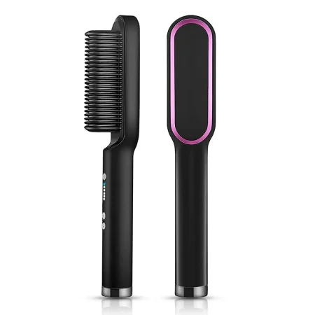 K‑Skin 2‑in‑1 Hair Straightener Brush فرشاة كي‑سكن ثنائية الاستخدام (تمليس وتجعيد)