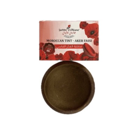 مطلية العكر الفاسي جاردن أوليان – صبغة طبيعية للشفاه والخدود :  Jardin d’Oléane Moroccan Aker Fassi Lip & Cheek Tint