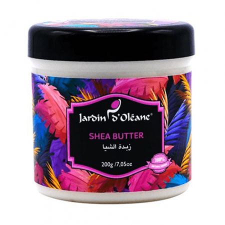 زبدة الشيا الطبيعية جاردن أوليان – 200 جم  ك:  Jardin d’Oléane 100% Natural Shea Butter – 200g