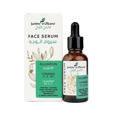 Jardin d’Oléane Allantoin Face Serum with Vitamins C, E & B3 – 30ml