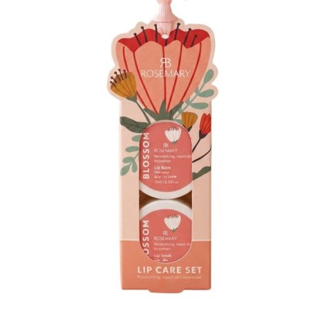 Rosemary Lip Care Set (Lip Scrub & Lip Balm)