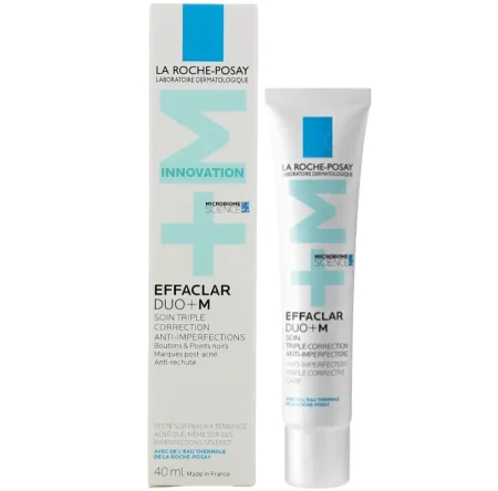 لاروش بوزيه إيفاكلار ديو +M لعلاج حب الشباب وآثار البثور : La Roche-Posay Effaclar Duo+M Anti-Blemish Corrective Care