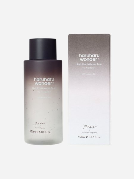 Haruharu Wonder Black Rice Hyaluronic Toner for Sensitive Skin