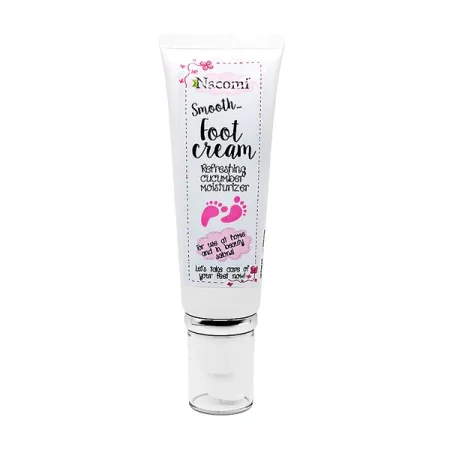 كريم القدم المنعش بالخيار – ناكومي -Nacomi Smooth Foot Cream – Refreshing Cucumber Moisturizer