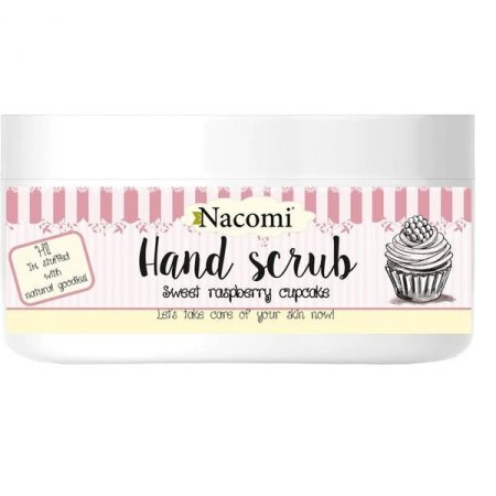 Nacomi Hand Scrub – Sweet Raspberry Cupcake  مقشر اليدين – كب كيك التوت الأحمر