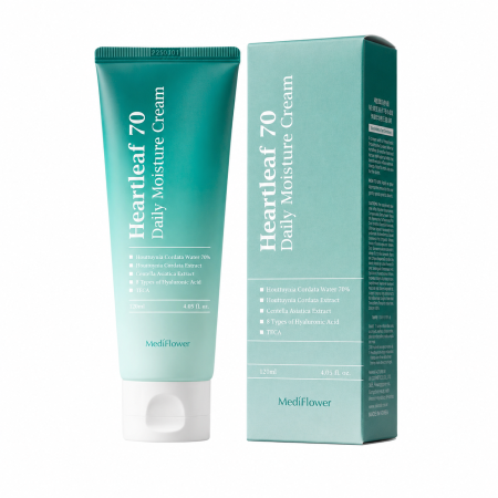 MediFlower Heartleaf 70 Daily Moisture Cream – 120ml