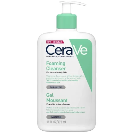 CeraVe Foaming Facial Cleanser-منظف ​​الوجه الرغوي سيراڤي